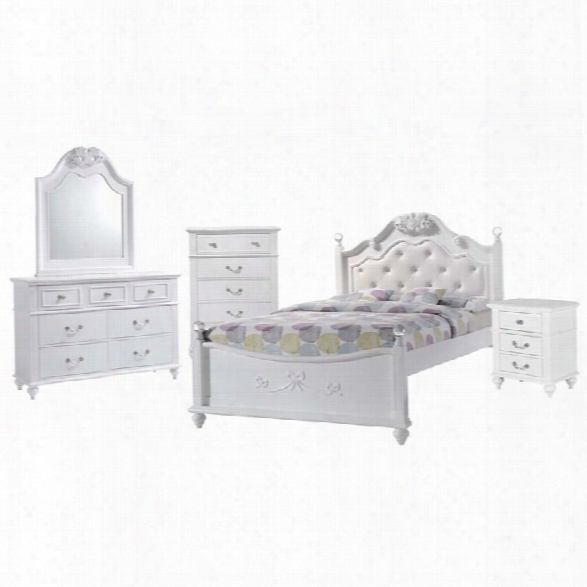 Picket House Furnishings Annie 6 Piece Full Platform Bedroom Set