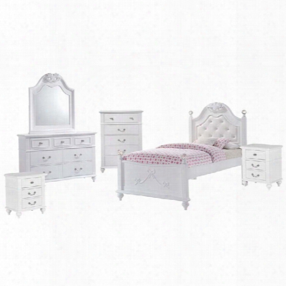 Picket House Furnishings Annie 7 Piece Twin Platform Bedroom Set