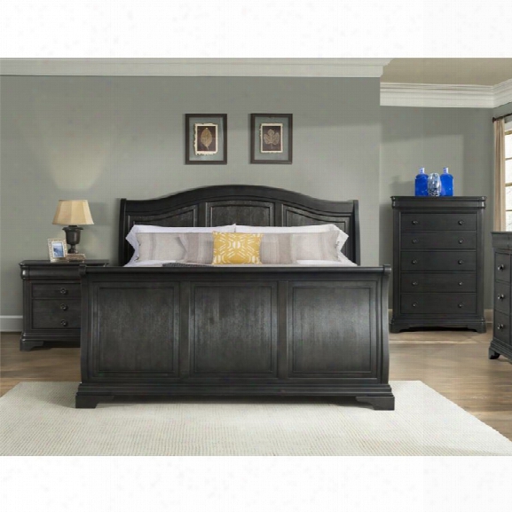 Picket House Furnishings Conley 3 Piece King Sleigh Bedroom Set