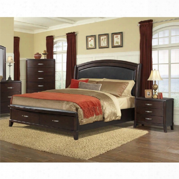 Picket House Furnishings Elaine 3 Piece King Bedroom Set In Espresso