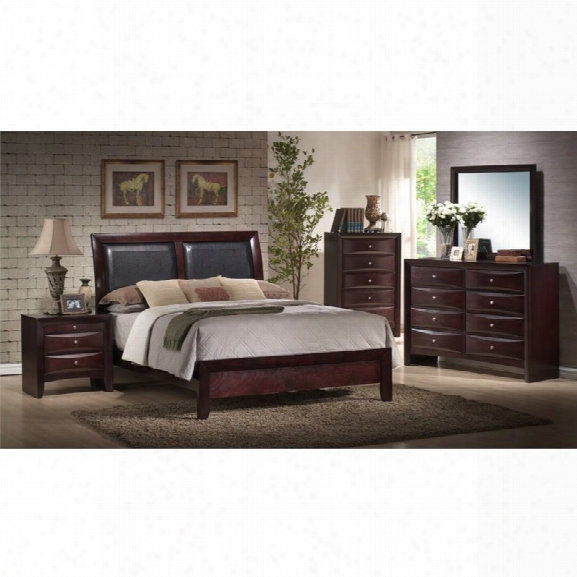 Picket House Furnishings Madison 6 Piece King Bedroom Set In Mahogany