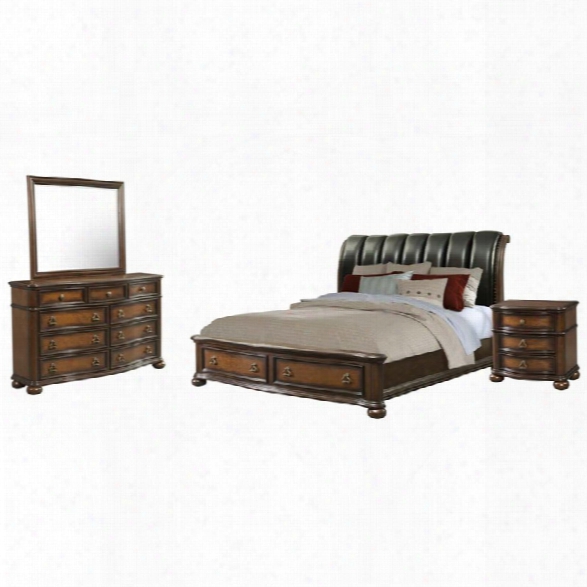 Picket House Furnishings Pentos 4 Piece Queen Storage Bedroom Set