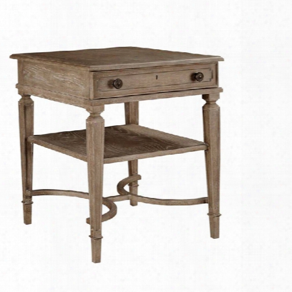 Stanley Furniture Wethersfield Estate End Table In Brimfield Oak