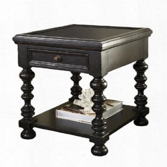 Tommy Bahama Home Kingstown Explorer End Table In Tamarind