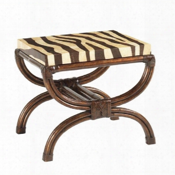 Tommy Bahama Home Royalkahala Striped Delight Accent Table