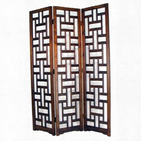 Wayborn Sirlanka Room Divider In Brown