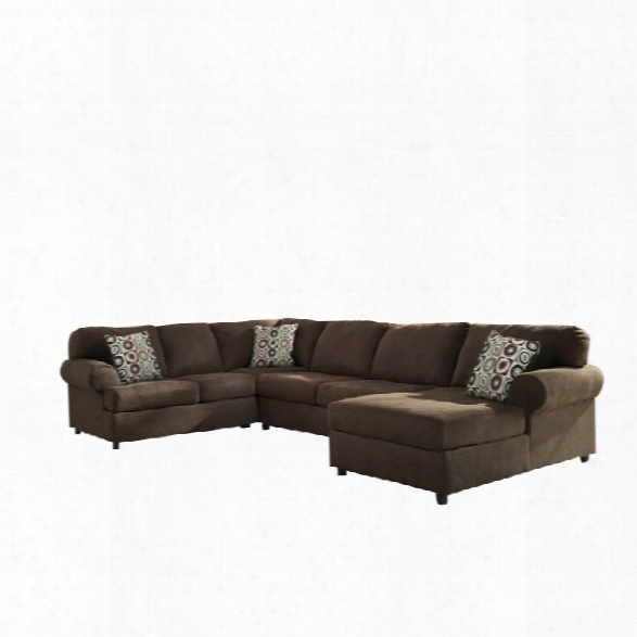 Ashley Jayceon 3 Piece Left Facinng Sectional In Java
