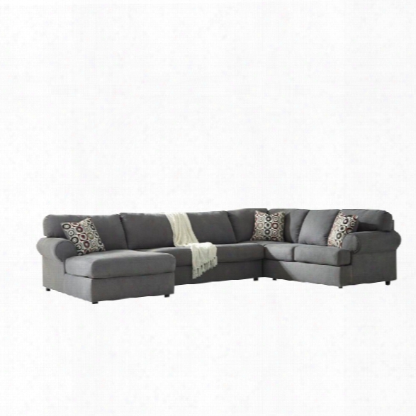 Ashley Jayceon 3 Piece Right Facing Sectional In Steel