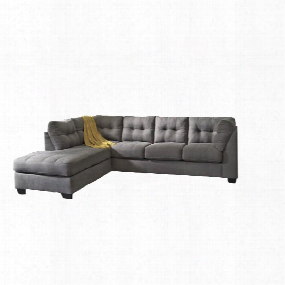 Ashley Maier 2 Piece Left Facing Sectional In Charcoal