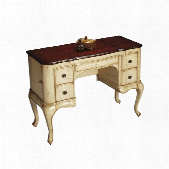 Butler Specialty Artists' Originals Vanity In Vanilla And Cherry