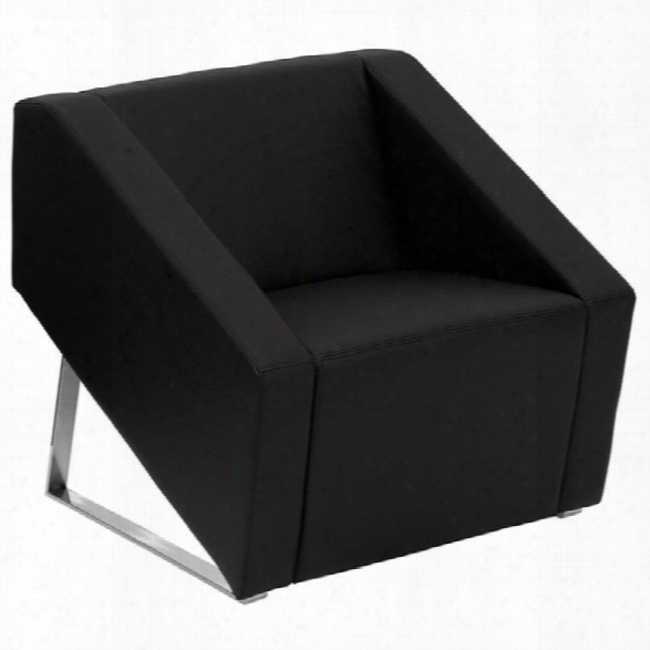 Flash Furniture Hercules Smart Series Reception Chair In Black