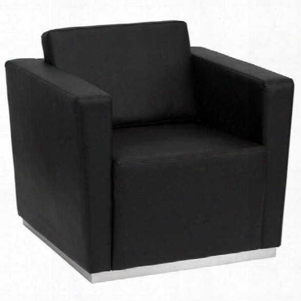 Flash Furniture Hercules Trinity Series Contemporary Chair In Black