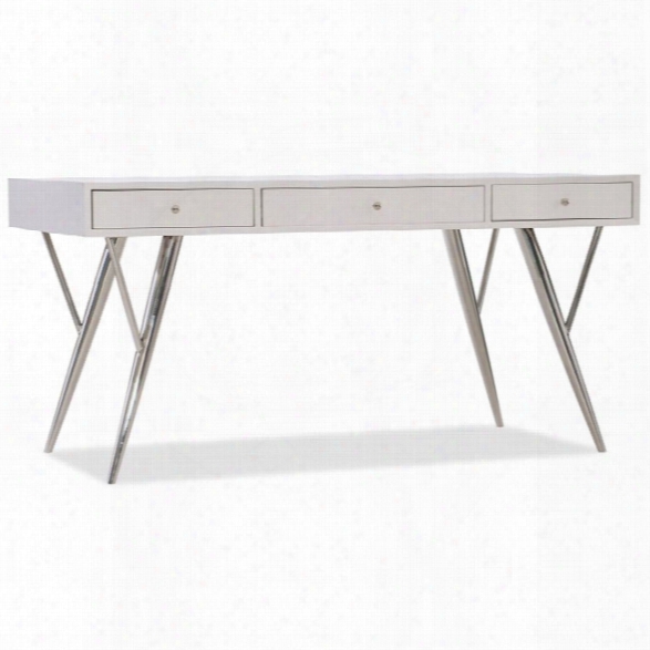 Hooker Furniture Sophisticated Contemporary 60 Computer Desk In White