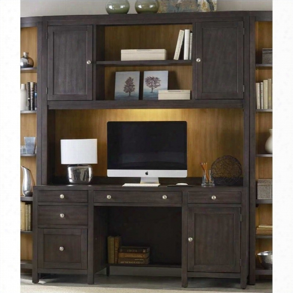 Hooker Furniture South Park Computer Credenza With Hutch