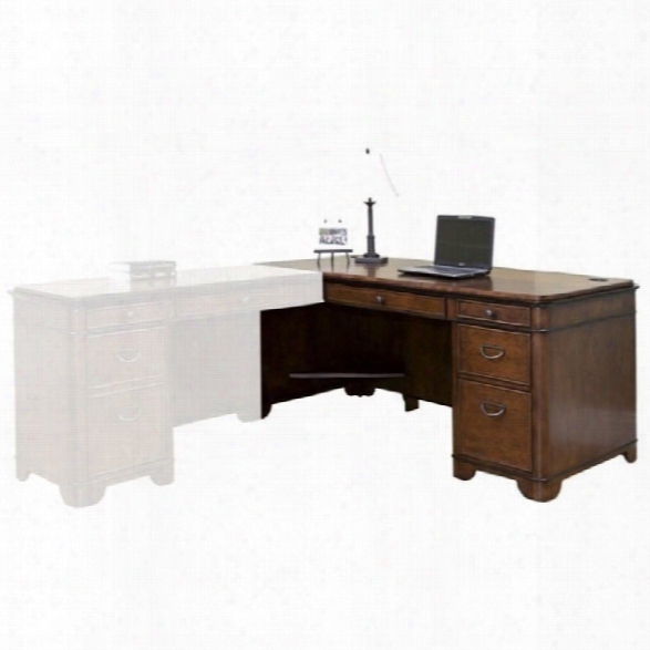 Kathy Ireland Home Desk In Warm Fruitwood