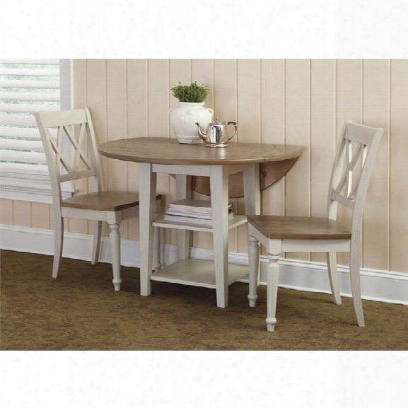 Liberty Furniture Al Fresco Iii 3 Piece Drop Leaf Dining Set