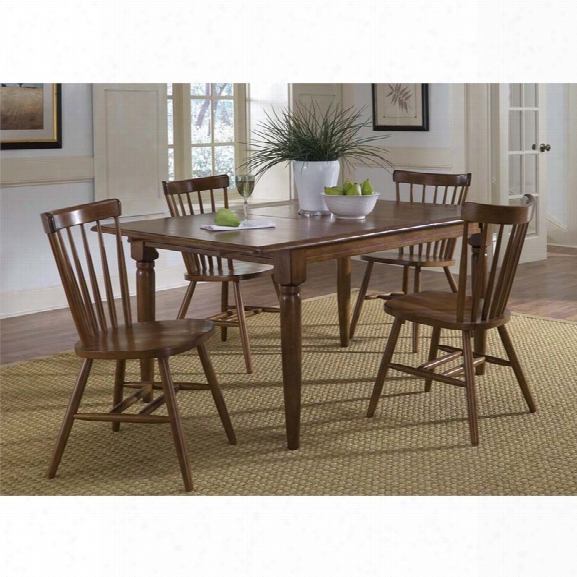 Liberty Furniture Creations Ii 5 Piece Butterfly Leaf Dining Seet