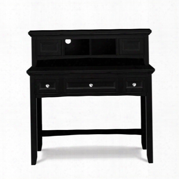 Magnussen Bennett Desk With Hutch In Black