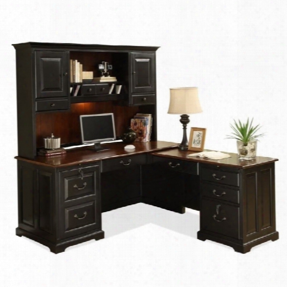 Riverside Furniture Bridgeport L Shaped Computer Desk