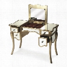 Butler Specialty Masterpiece Isabella Vanity in Silver Leaf