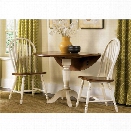 Liberty Furniture Low Country 3 Piece Drop Leaf Dining Set in Linen