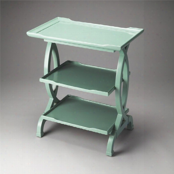 Butler Specialty Butler Loft Kimiko End Table In Mint Creme