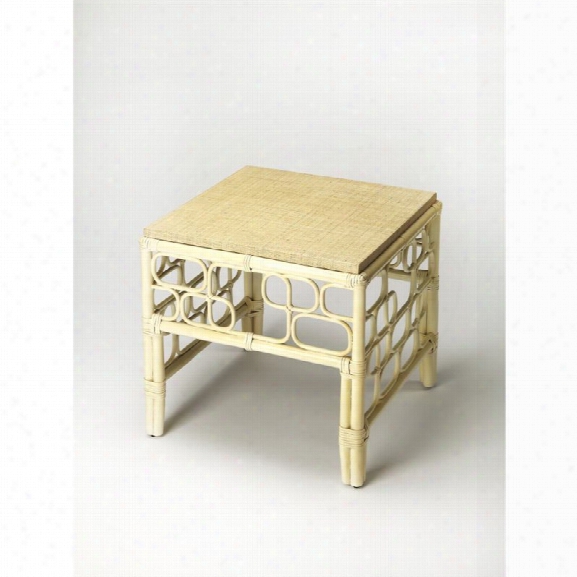 Butler Specialty Designers Edge Althea End Table In Rattan