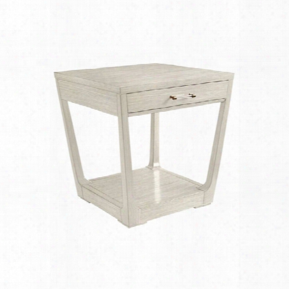 Coastal Living Oasis-meridian Square Lamp Table In Oyster