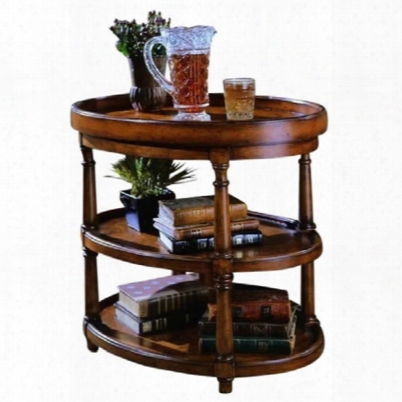 Hooker Furniture Seven Seas Two Level Oval Accent Table