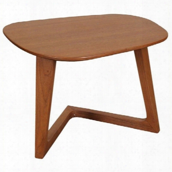 Maklaine End Table In Brown