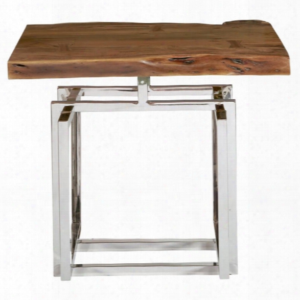 Pulaski Galaxy End Table In Brown