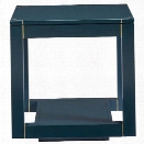 Stanley Furniture Panavista Floating Parsons End Table in Oceanic