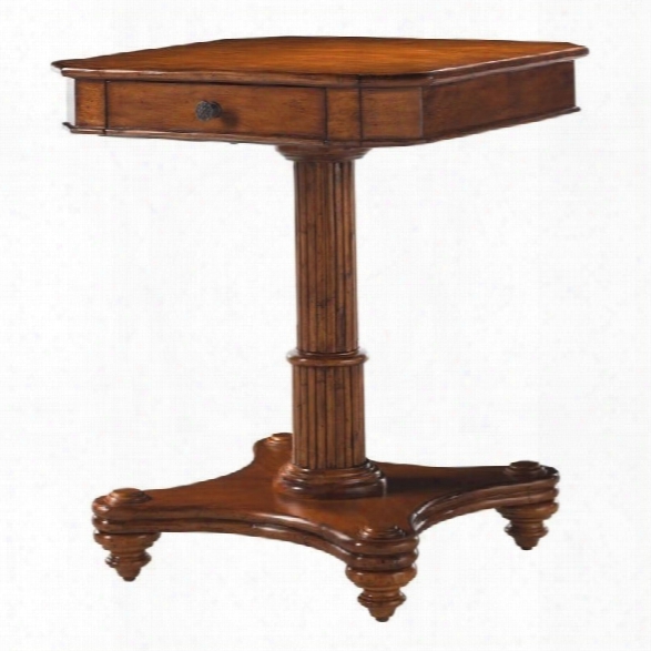 Tommy Bahama Home Island Estate Cinnamon Cove Lamp End Table In Plantation