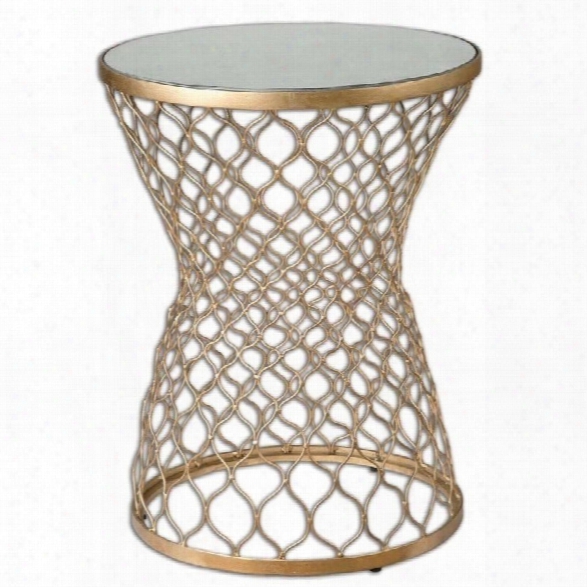 Uttermost Naeva Gold End Table