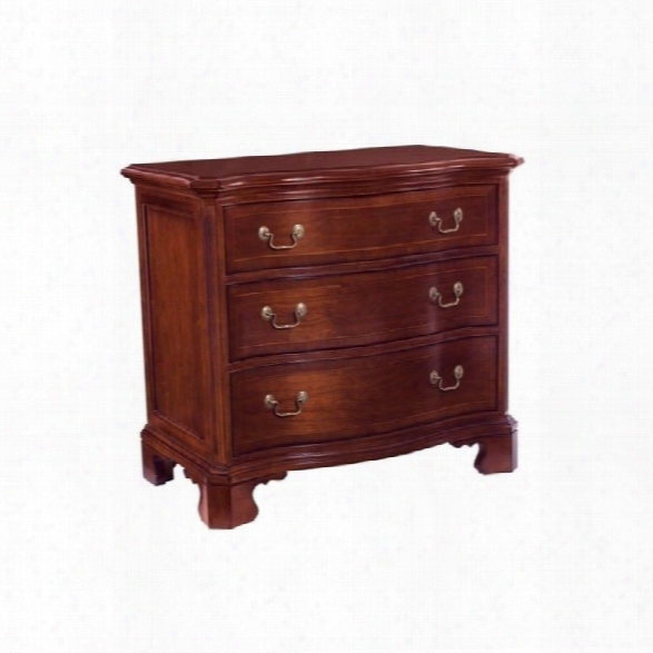 American Drew Cherry Grove 3 Drawer Single Dresser In Medium Cherry Finish