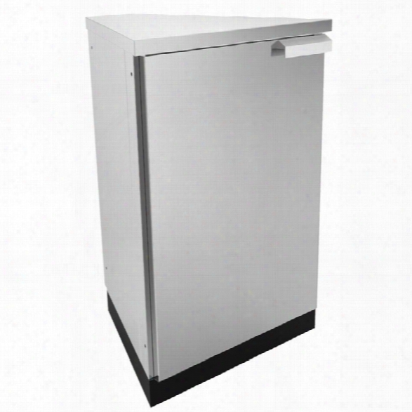 Newage Outdoor Kitchen 45 Degree Corner Cabinet In Stainless Steel