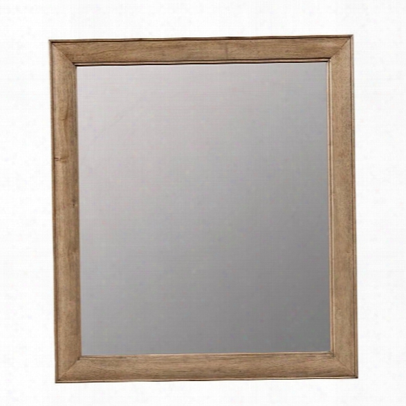 Stone & Leigh Chelsea Square Mirror In French Toast