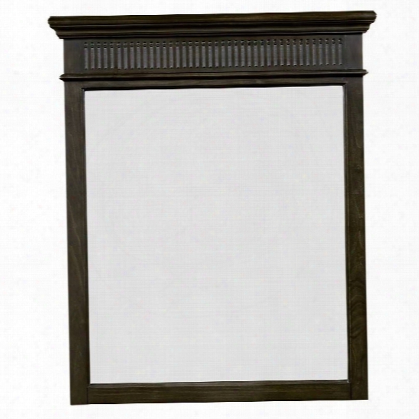 Stone & Leigh Smiling Hill Mirror In Licorice