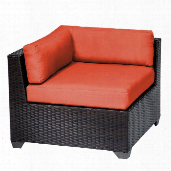 Tkc Belle Corner Patio Chair In Orange (set Of 2)