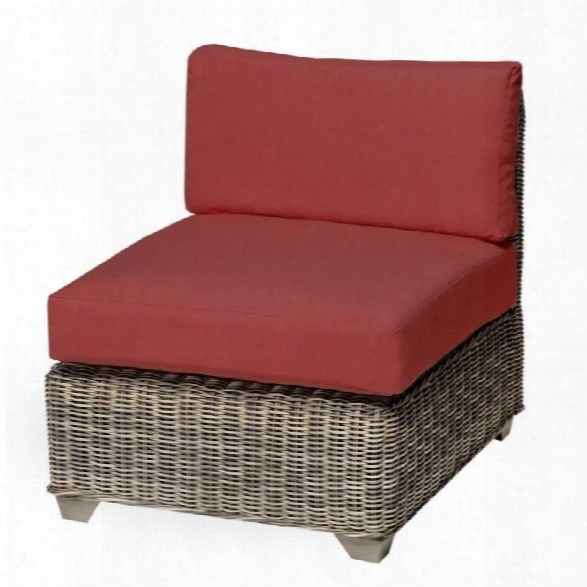 Tkc Cape Cod Outdoor Wicker Chair In Terracotta (set Of 2)