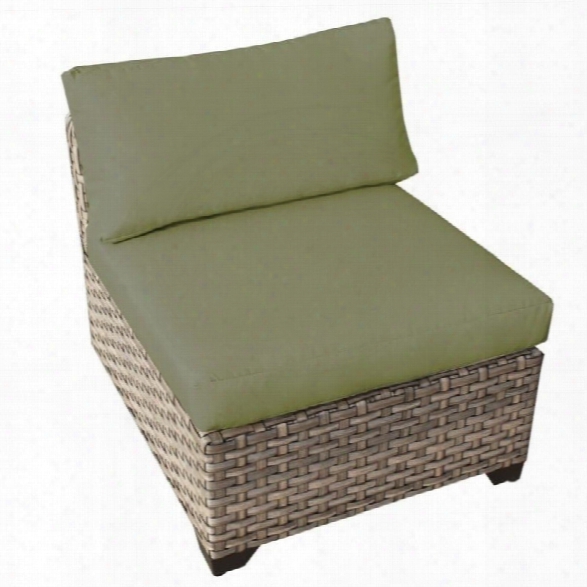 Tkc Monterey Outdoor Wicker Chair In Cilantro (set Of 2)