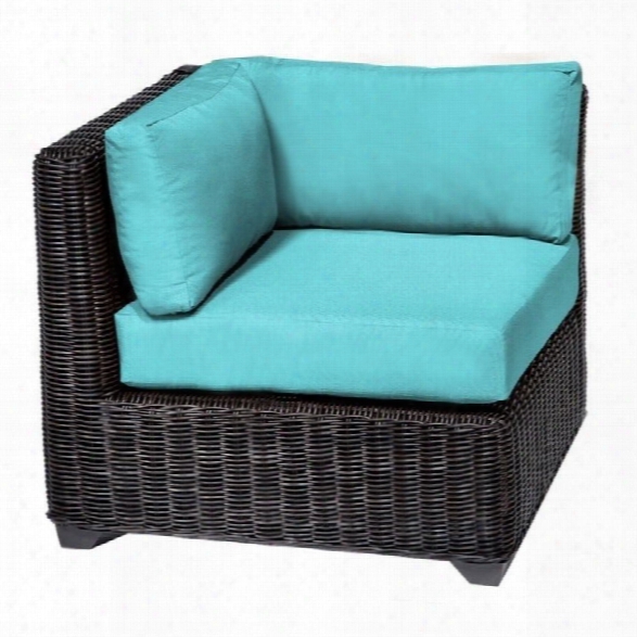 Tkc Vencie Outdoor Wicker Corner Chair In Aruba (set Of 2)