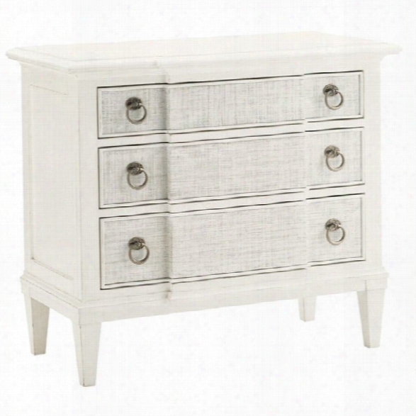 Tommy Bahama Home Ivory Key Tuckers Point Bachelor's Chest In White