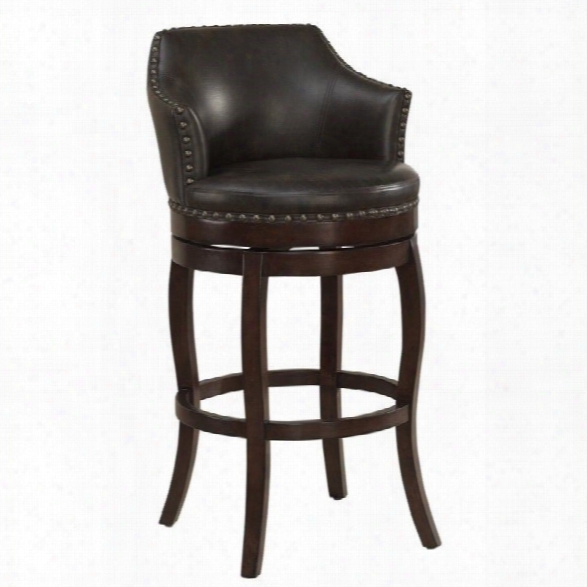 American Heritage Billiards Bailey 30 Bar Stool In Cherry And Tobacco