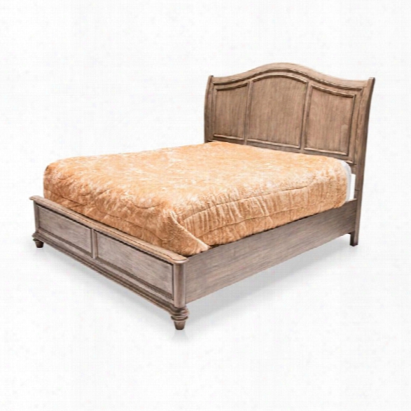 Furniture  Of America Bartrand King Panel Bed In Castle Gray