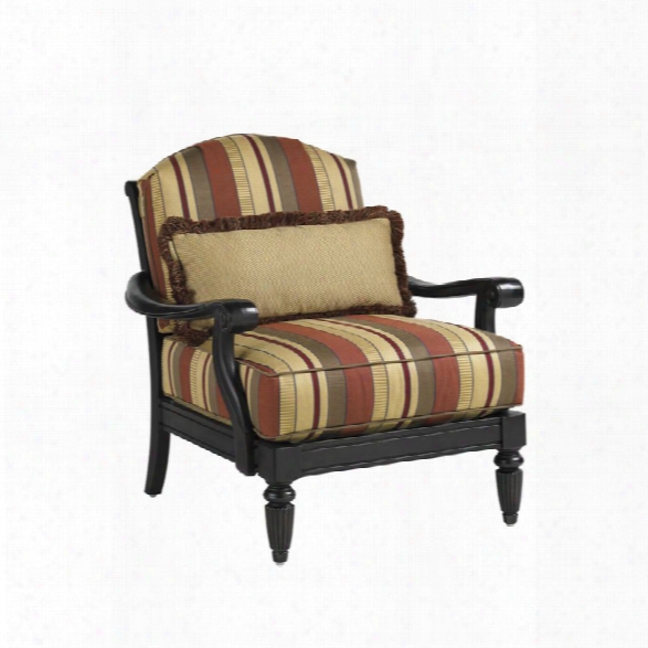 Tommy Bahama Kingstown Sedona Patio Loll Chair In Ebony