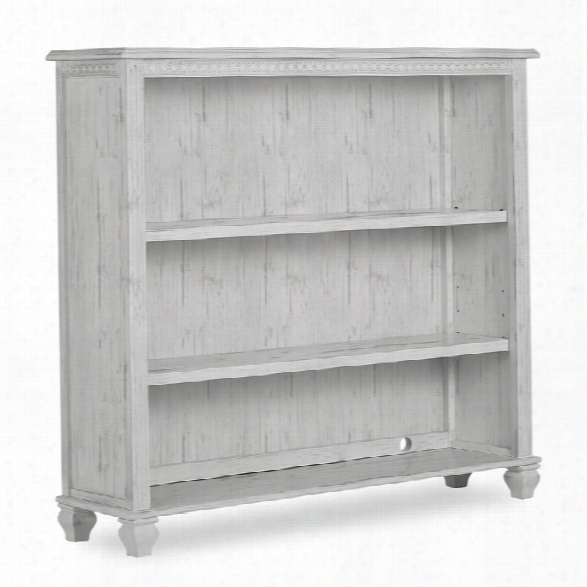 Evolur Madison Hutch Bookcase In Antique Mist