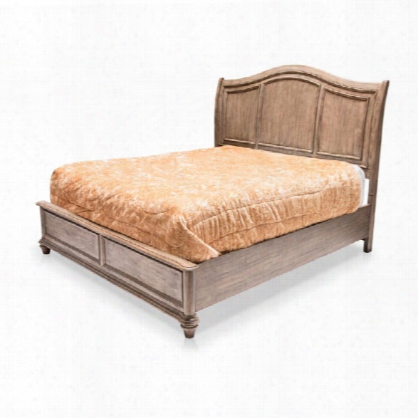 Furniture Of America Bartrand California King Panel Bed In Castle Gray