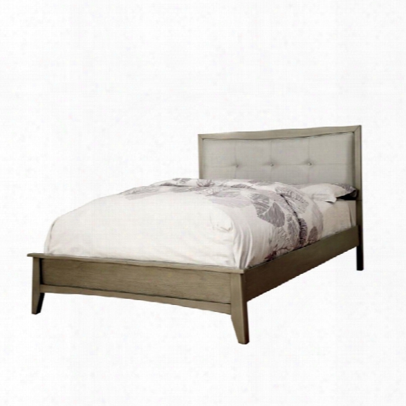 Furniture Of America Carmen California King Tufted Platform Bed