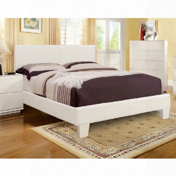 Furniture Of America Ramone California King Upholstered Panel Bed